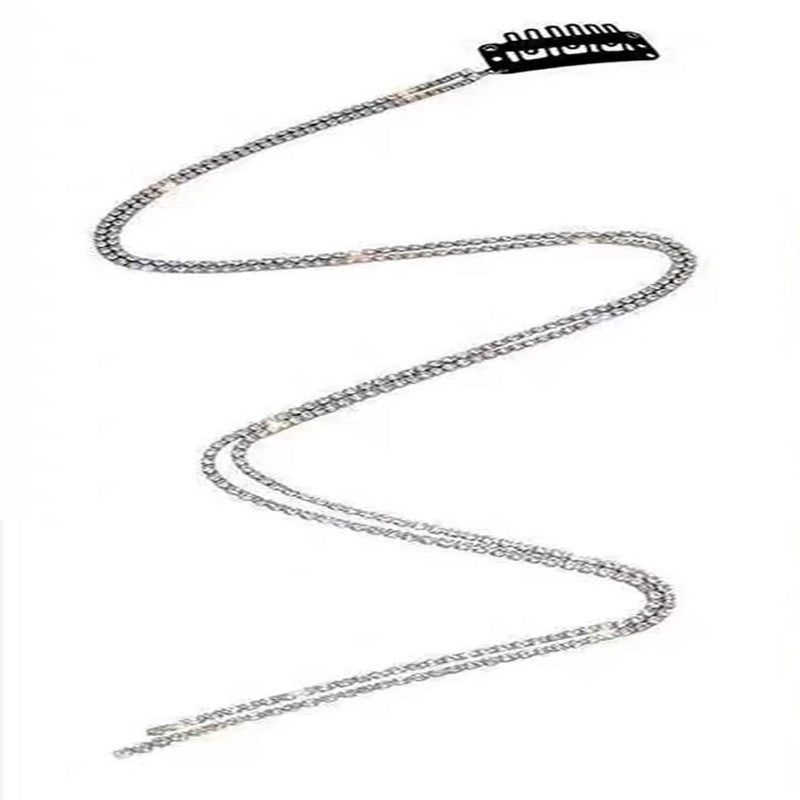 Women's Summer Rhinestone Tassel Braided Hair Chain With Diamond Chain Hairpin