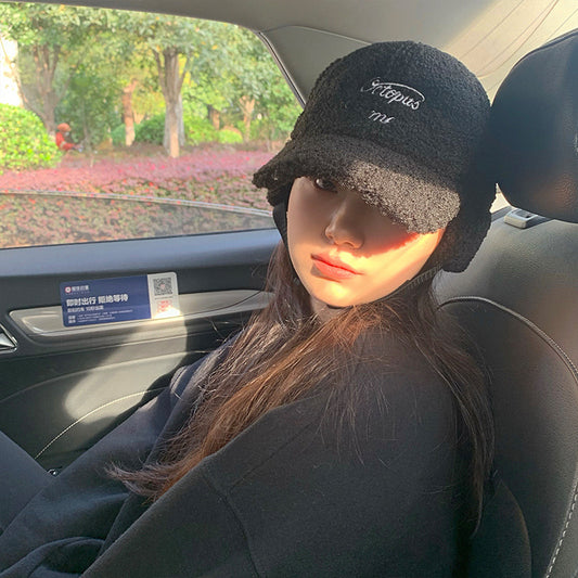 Women's Fashion Lamb Plush Warm Hat