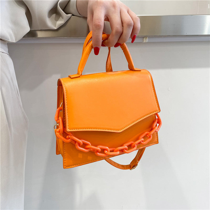 Candy Color One-shoulder Messenger Bag