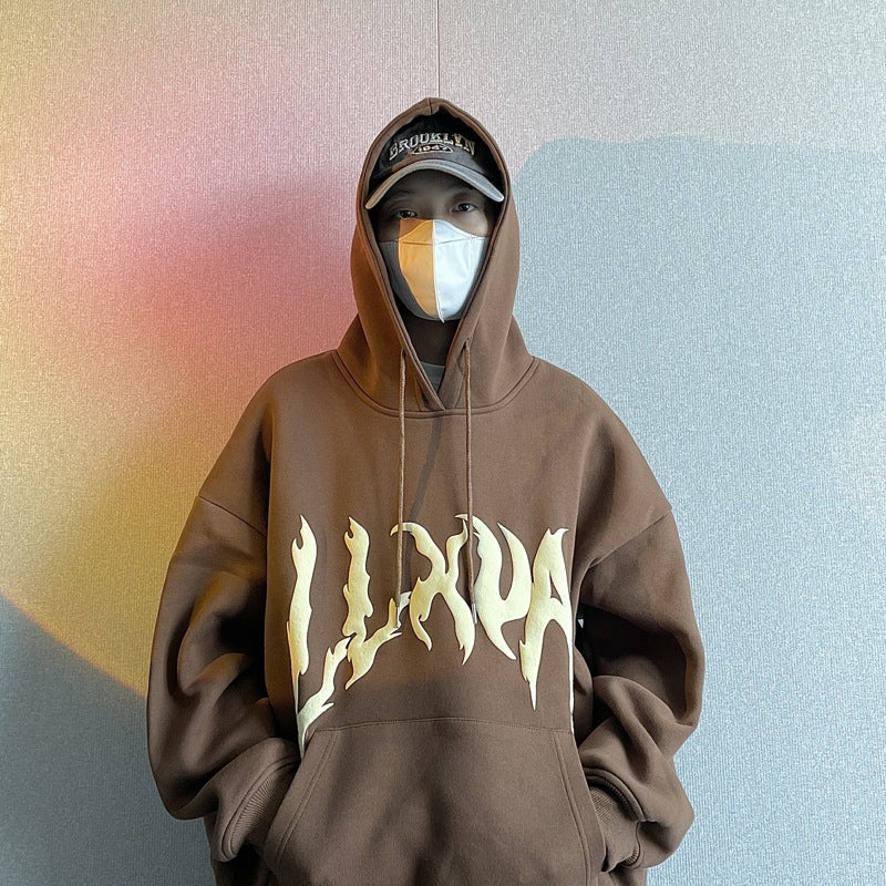 Long Sleeve Men's Loose Casual Hoodie Tide