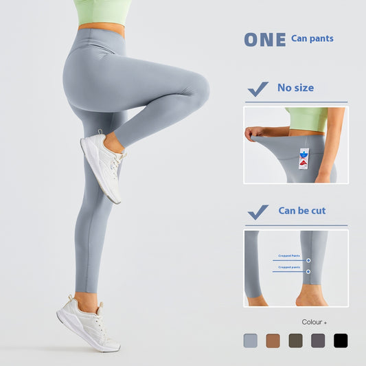 Women's High Waist Belly Contracting Sports Yoga Pants