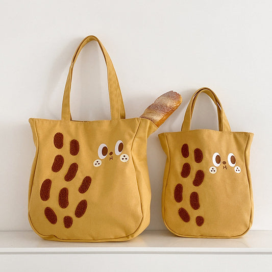 Canvas Messenger Bag Autumn And Winter High-end Niche Design