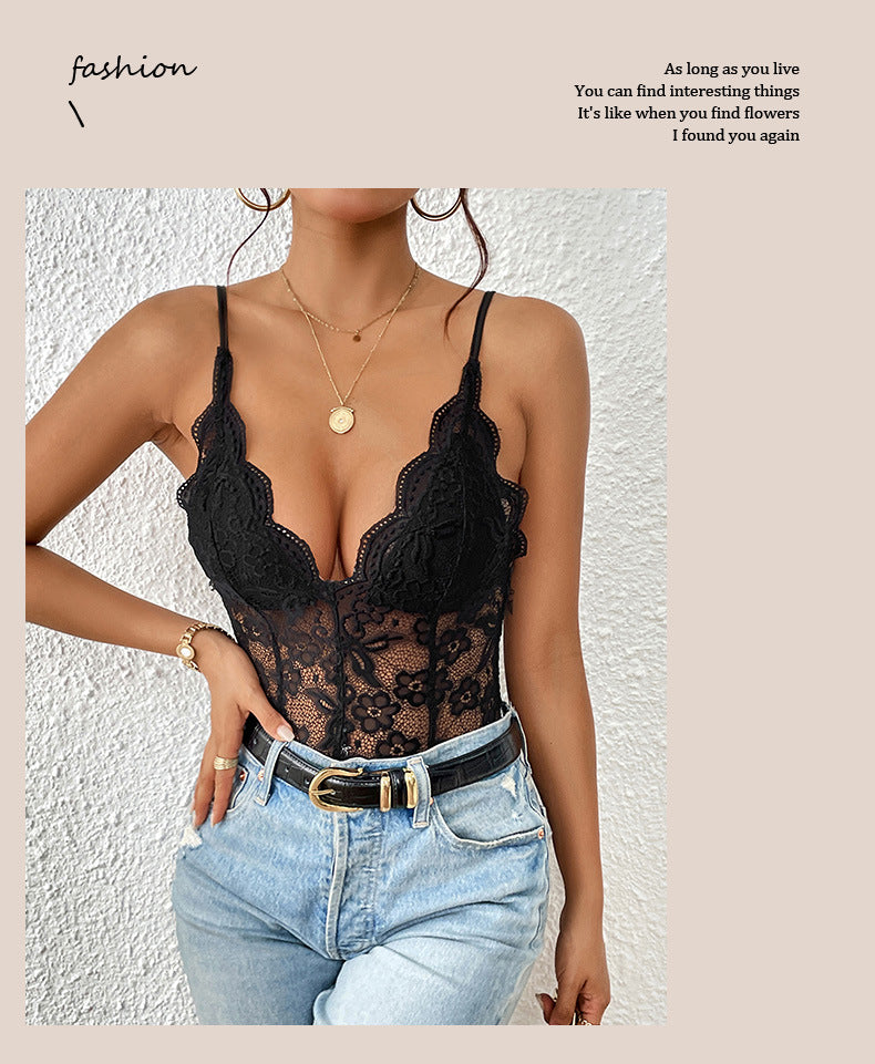 Summer Women's Sling Hot Girl Jumpsuit