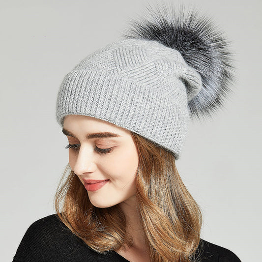Women's Warm Ear Protection Wool Hat