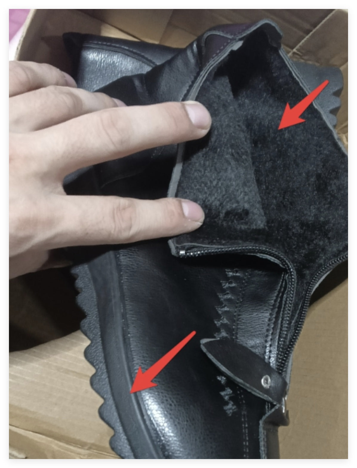 Casual Plus Velvet Padded Snow Boots Mother