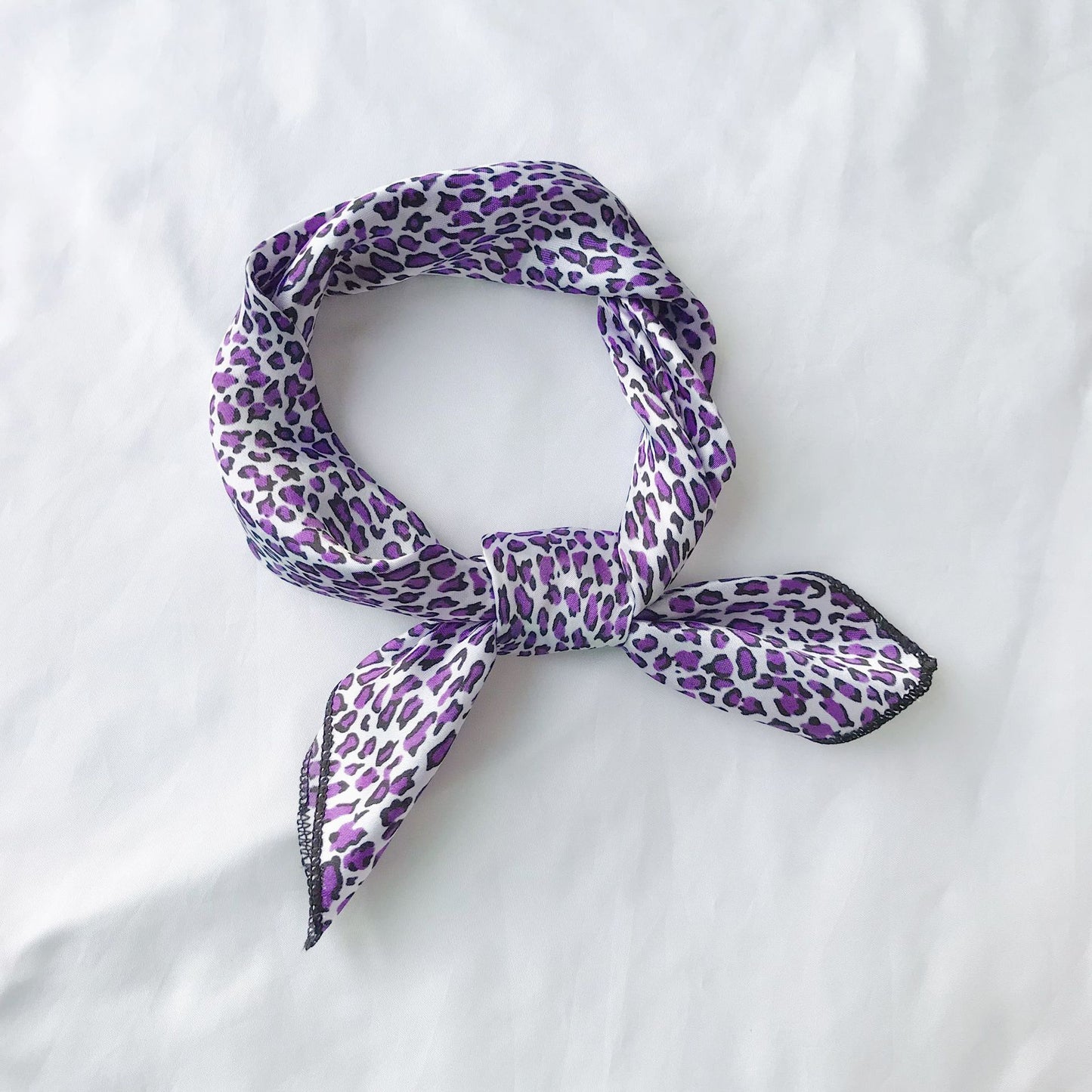 Decorative Spring And Autumn Chiffon Print Small Scarf