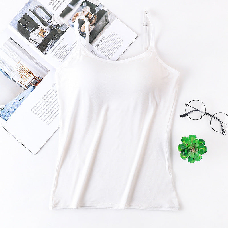 Modal Long Women's Sling Vest Inner Match Tube Top Home Wear Wear-free Bra Pieces