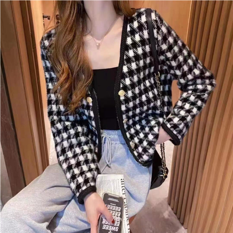 Mink Sweater Coat, Women's Knitting