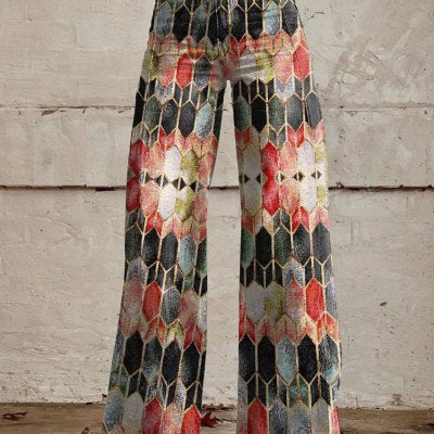 Women's Casual And Fashionable Denim Wide Leg Pants