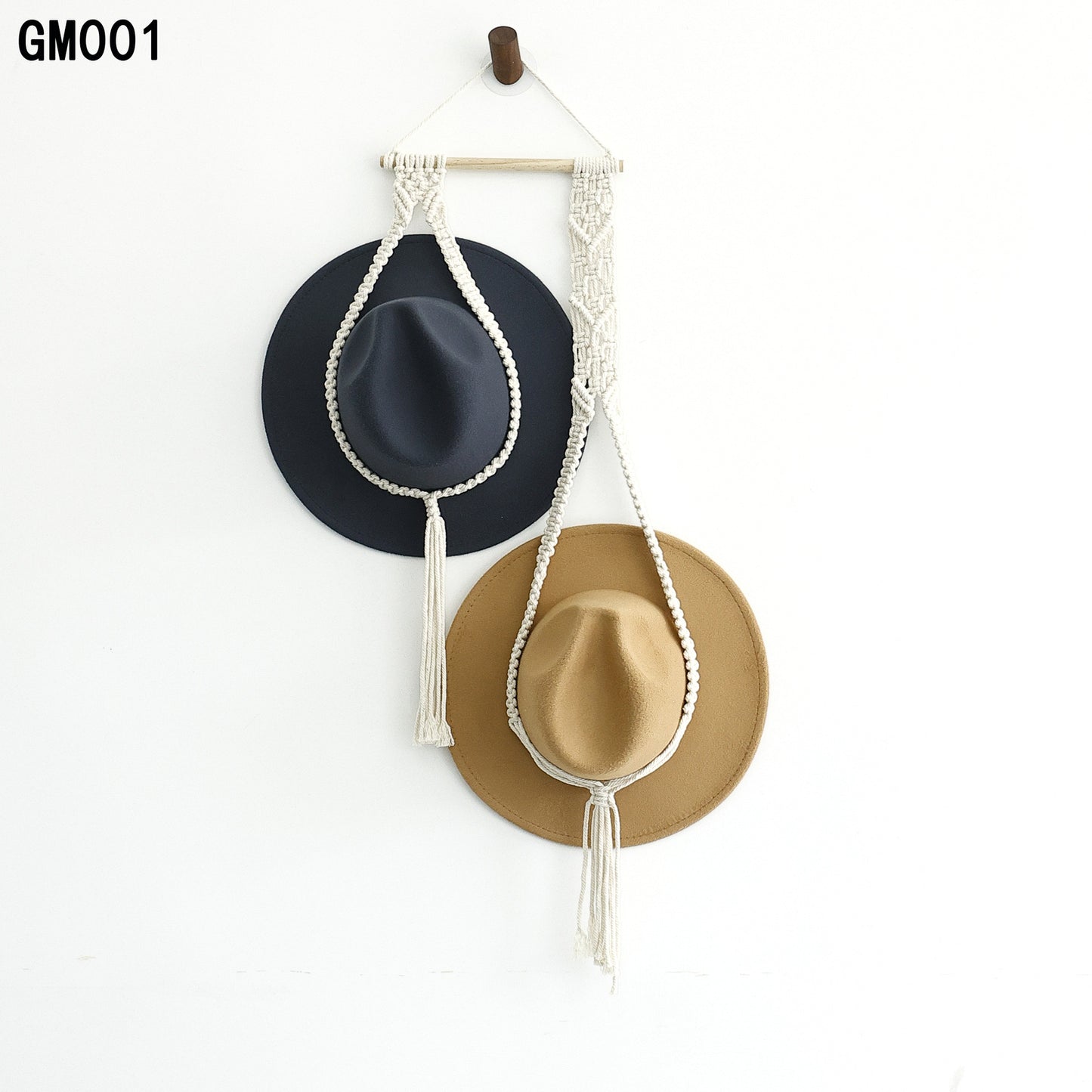 Hand-woven Nordic Wind Hat Storage Rack Creative Multi-layer
