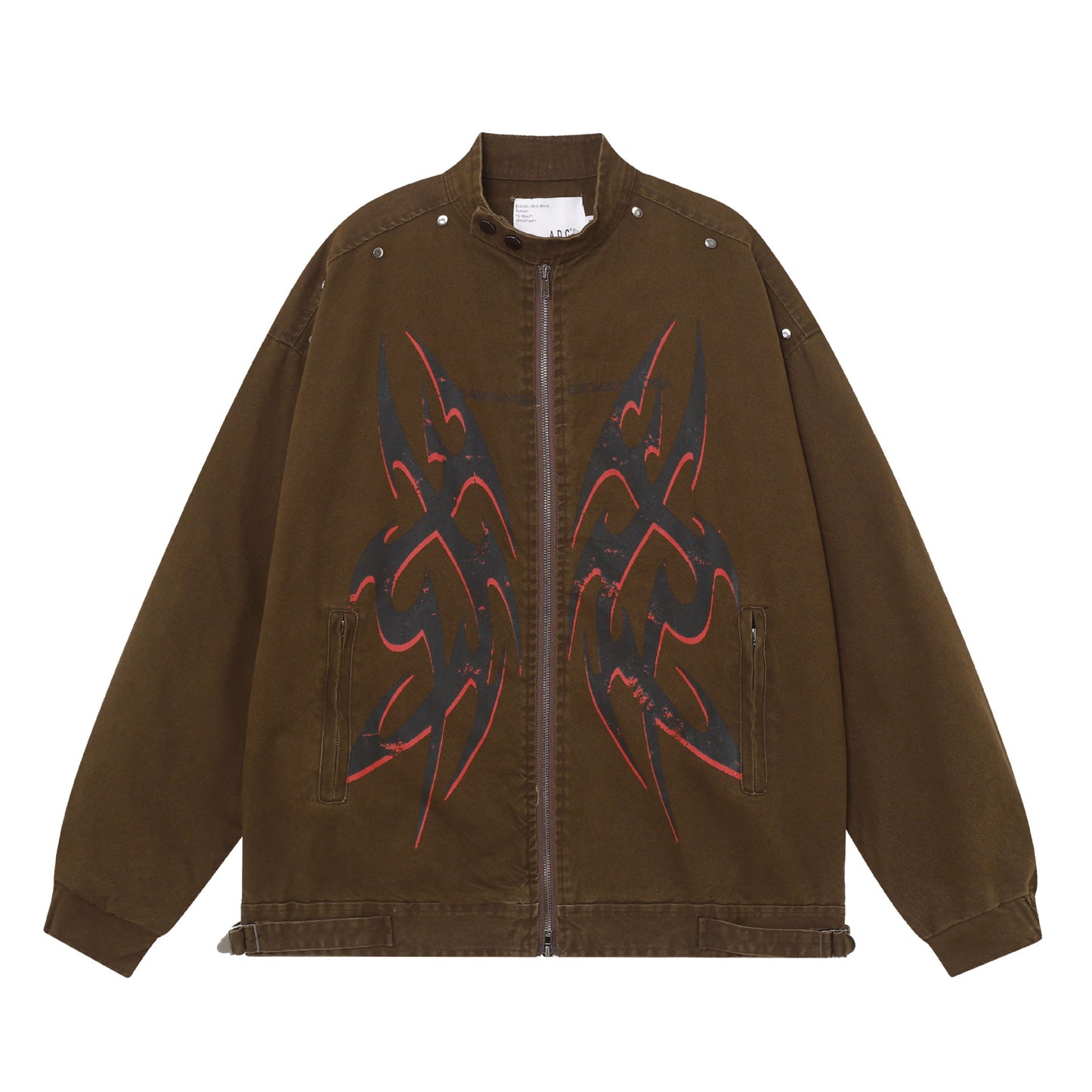 Men's Clothing Street High Street Printed Jacket Coat