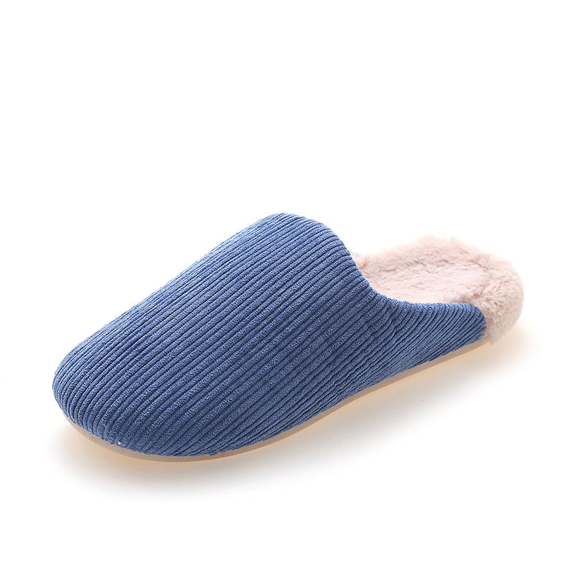 Home Baotou Couple Household Cotton Slippers