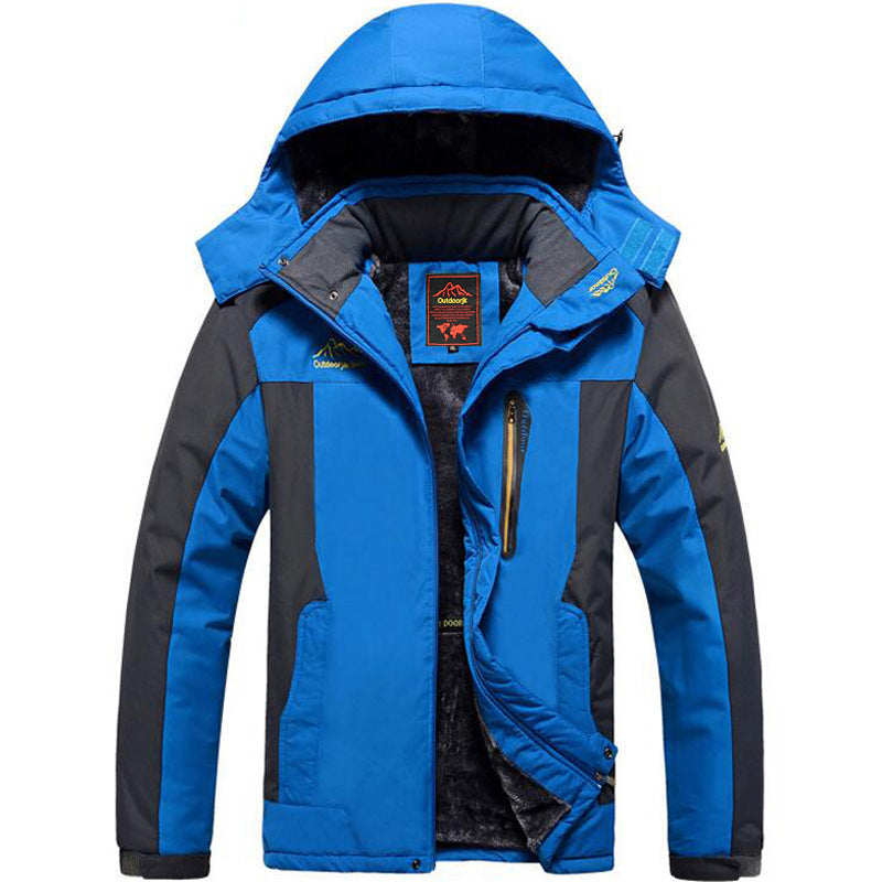 Men's Outdoor Warm And Fleece Jacket