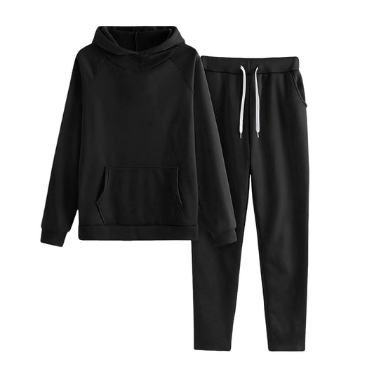 Unisex Hoodie And Sweatpants Twopiece Set