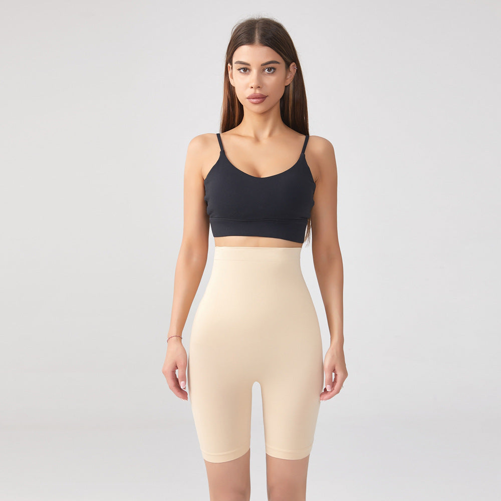 High Waist Body Shaping Middle Pants Seamless Running Sports