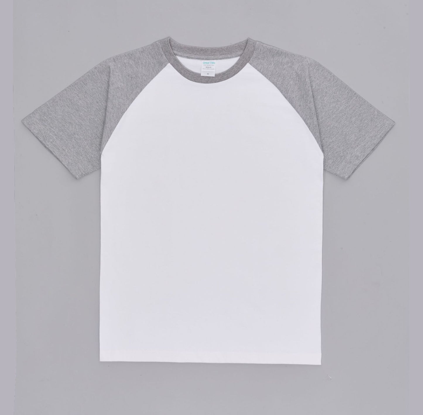 Japanese Heavy Cotton Contrast Color Men's Short Sleeved T Shirt