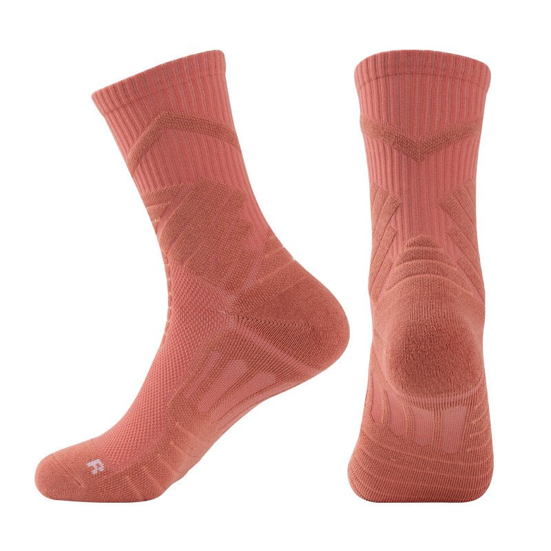 Men's Thick Shock Absorption Anti-skid Sports Socks
