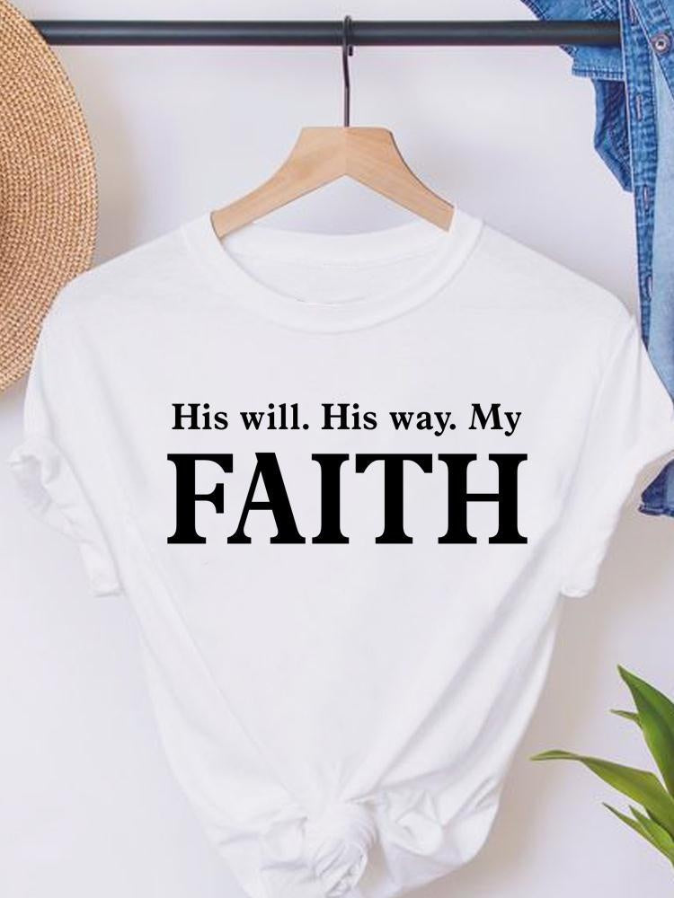 Sunflower Pattern Printed Holiday T-shirt