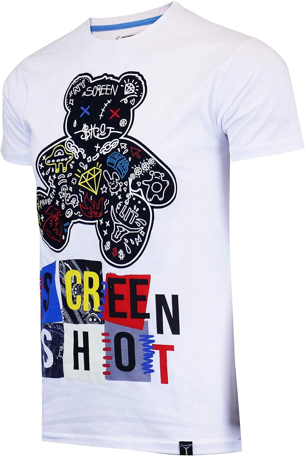 -1202-SS-2 Mens Hipster Hip-Hop Premium Urban Streetwear Latest Animation Fashion T-Shirts