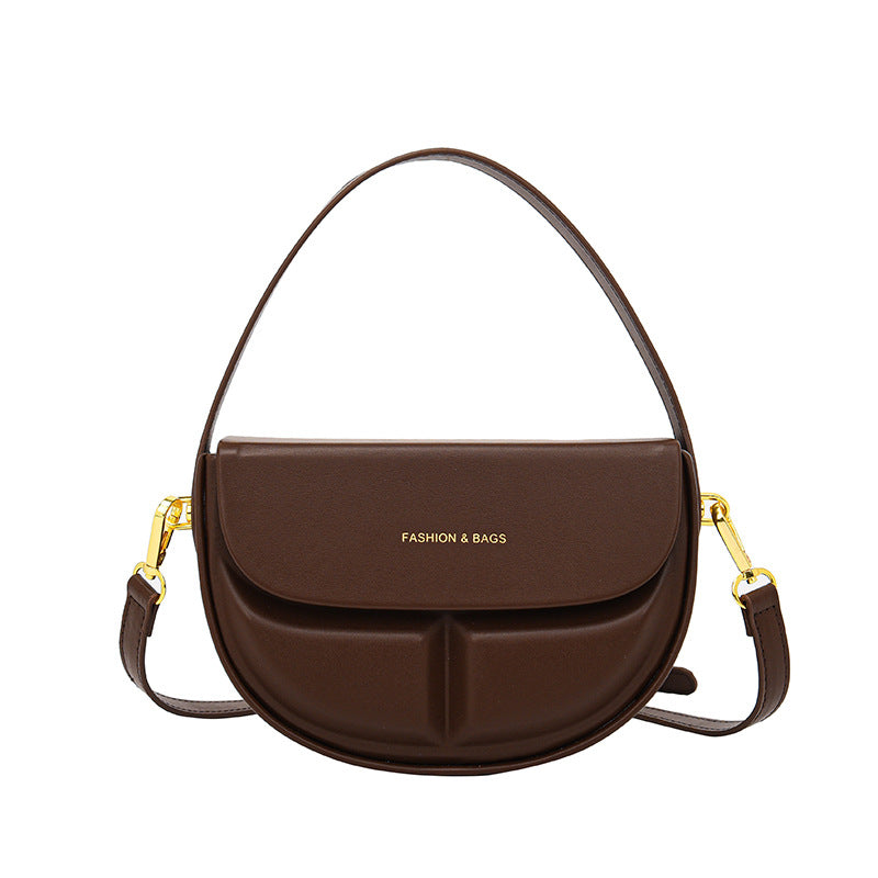 Advanced Texture Candy-colored One-shoulder Crossbody Handbag