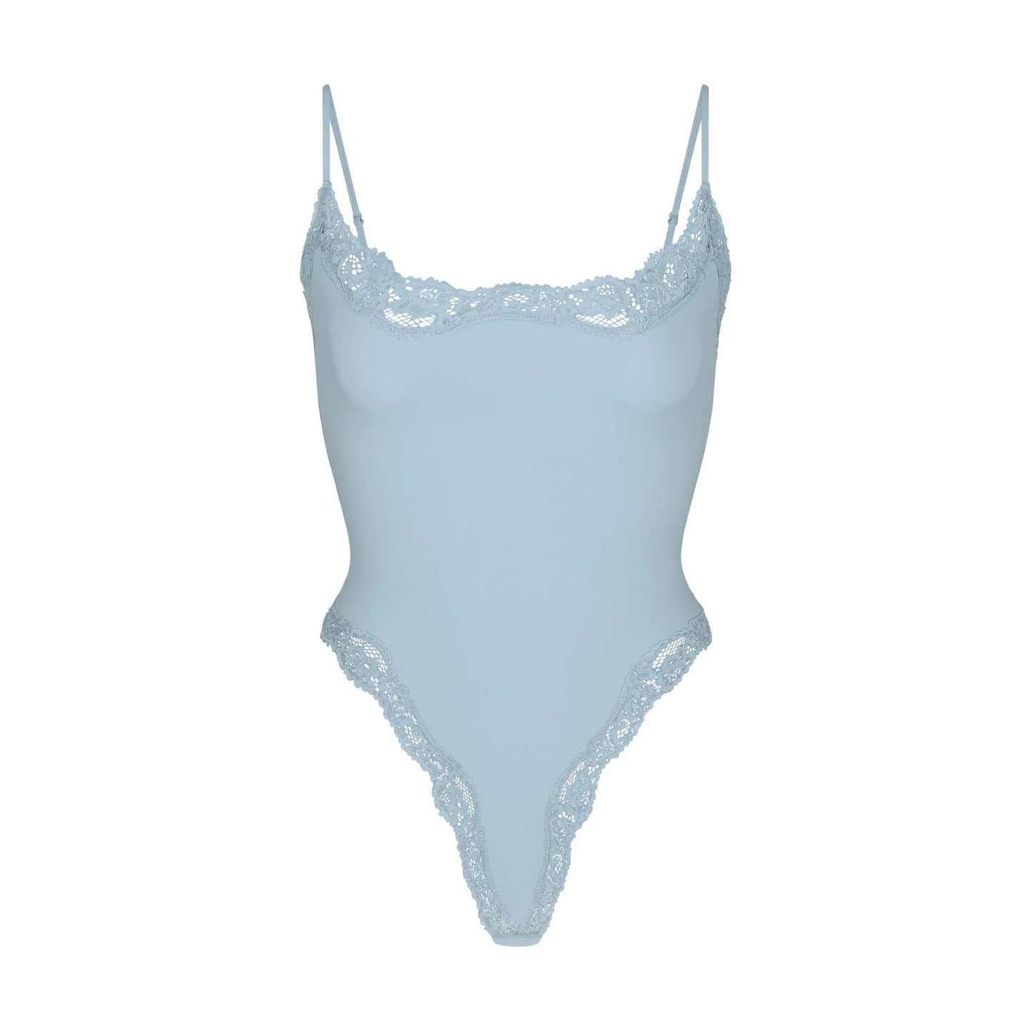 Strap Lace Base One-piece Open Crotch Comfortable