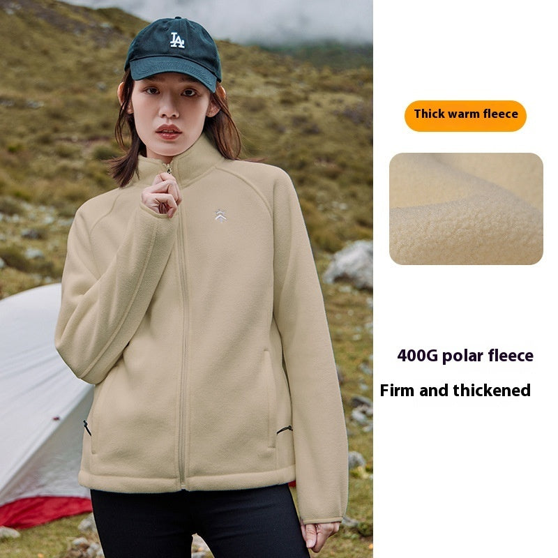 Fleece Cardigan til kvinder