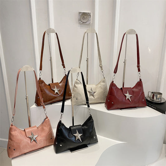 Sweet Edgy And Spicy Girls Single-shoulder Tote Commuter Bag