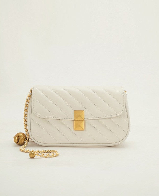 Women's Chain Lingge Shoulder Bag