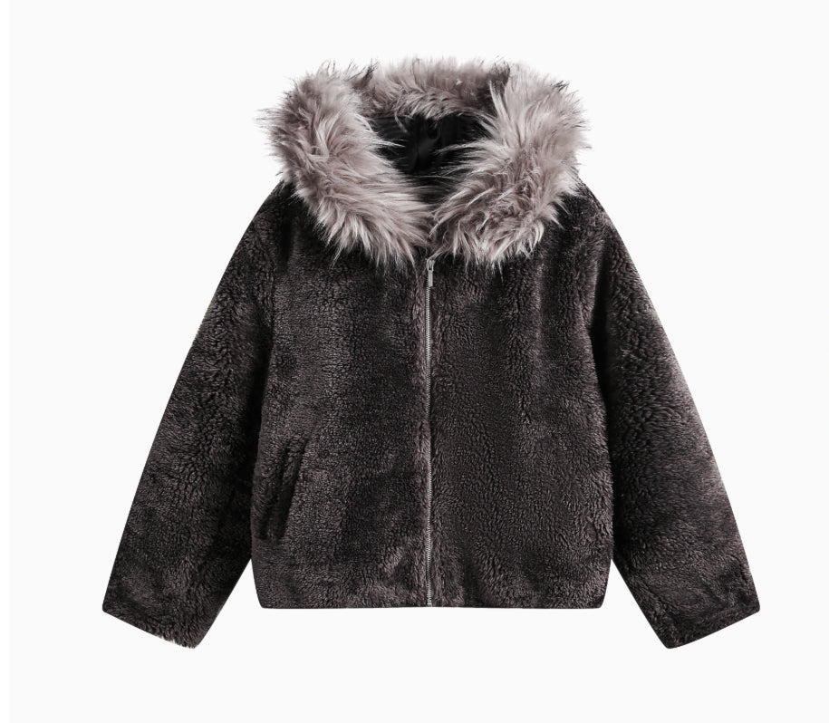 Winter Complex Thickened Warm Cotton Coat Loose