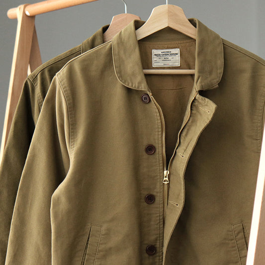 Retro Loose Casual Deck Serving Jacket Men