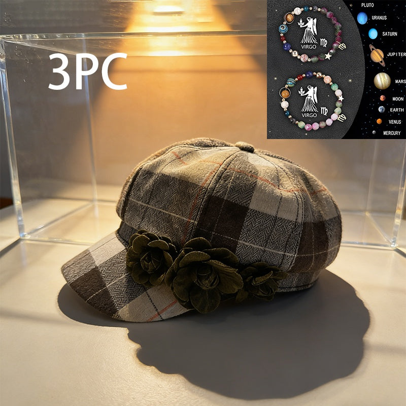 British-style Casual Painter Hat That Is Versatile And Can Show Off Your Face