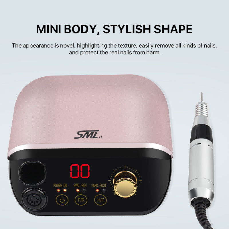 Grinding and polishing machine nail polisher tool