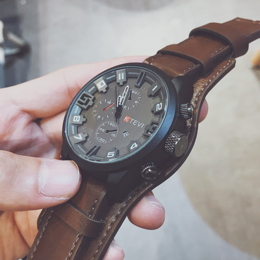 Trendy Korean Style Personality Sports Watch Men