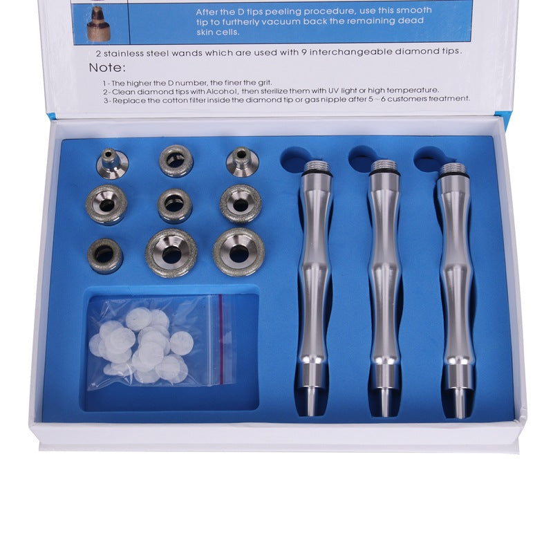 Diamond Miniature Dermabrasion Instrument Blackhead Removal Device Cutin Skinning Machine