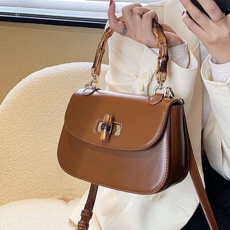 Lækker alsidig crossbody-taske med tekstur