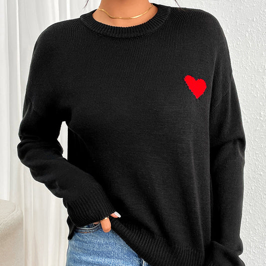 New Casual All-match Loose Valentine's Day Sweater