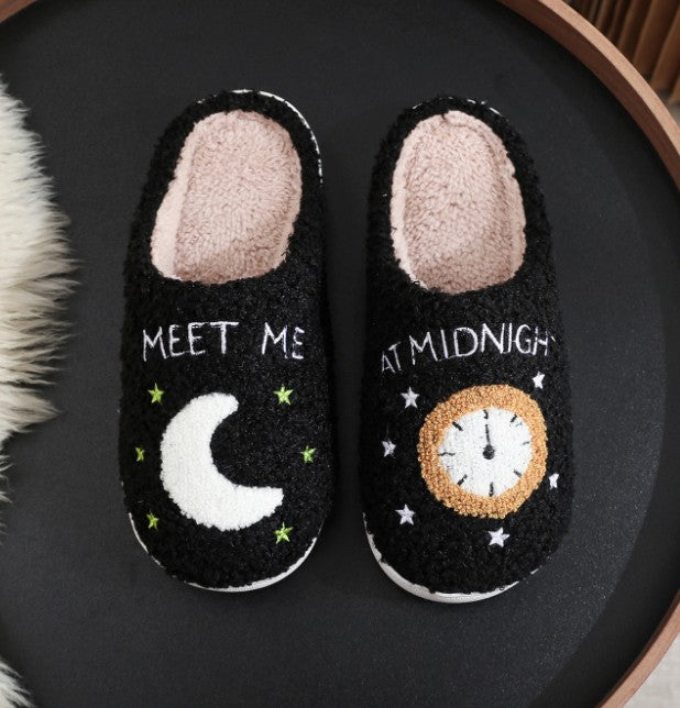 Winter Cotton Slippers Couple Male And Female