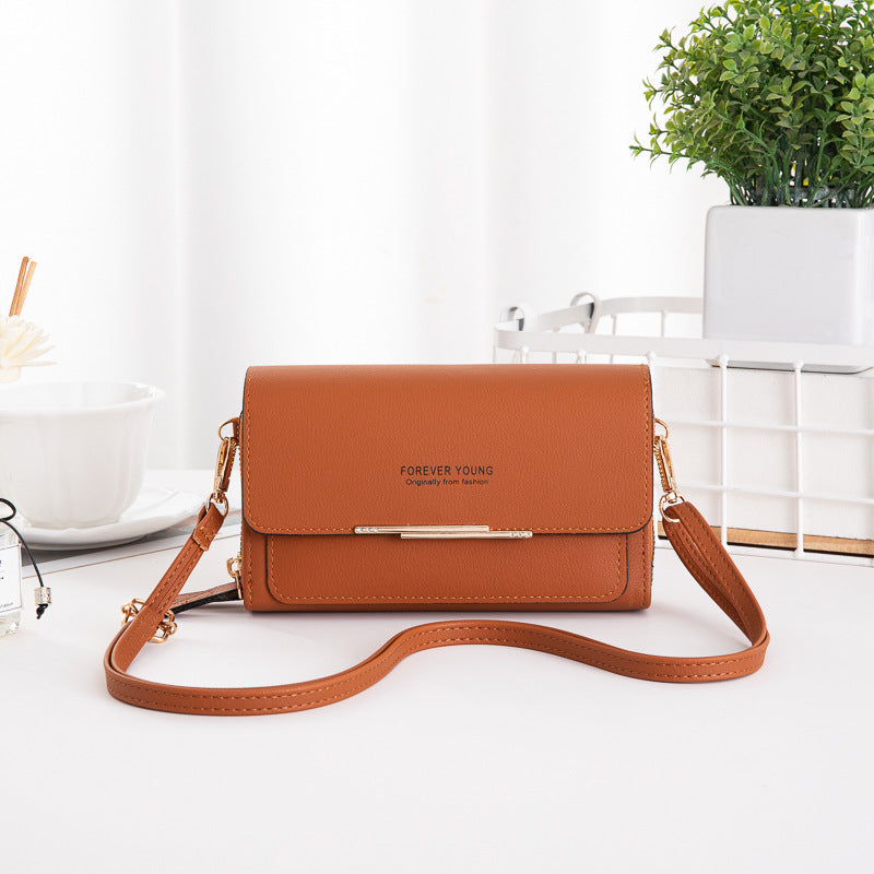Women's One Shoulder Cross Body Medium Long Handbag