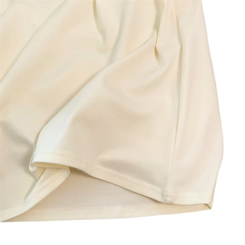 Youthful Western-style Fashionable Wide-leg Pants Two-piece Set