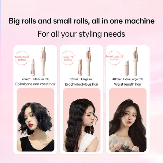 Negative Ion Fluffy Automatic Five-in-one Converter Hair Curler