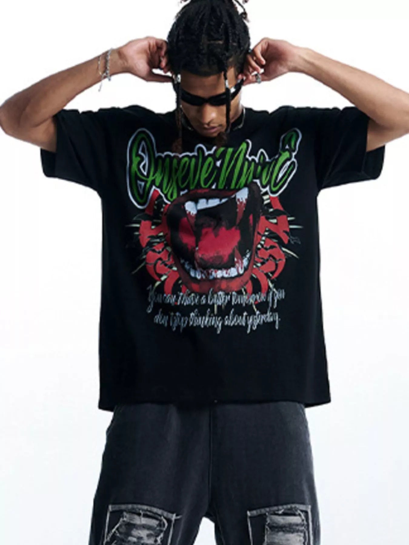Summer Loose Men's And Women's T-shirt