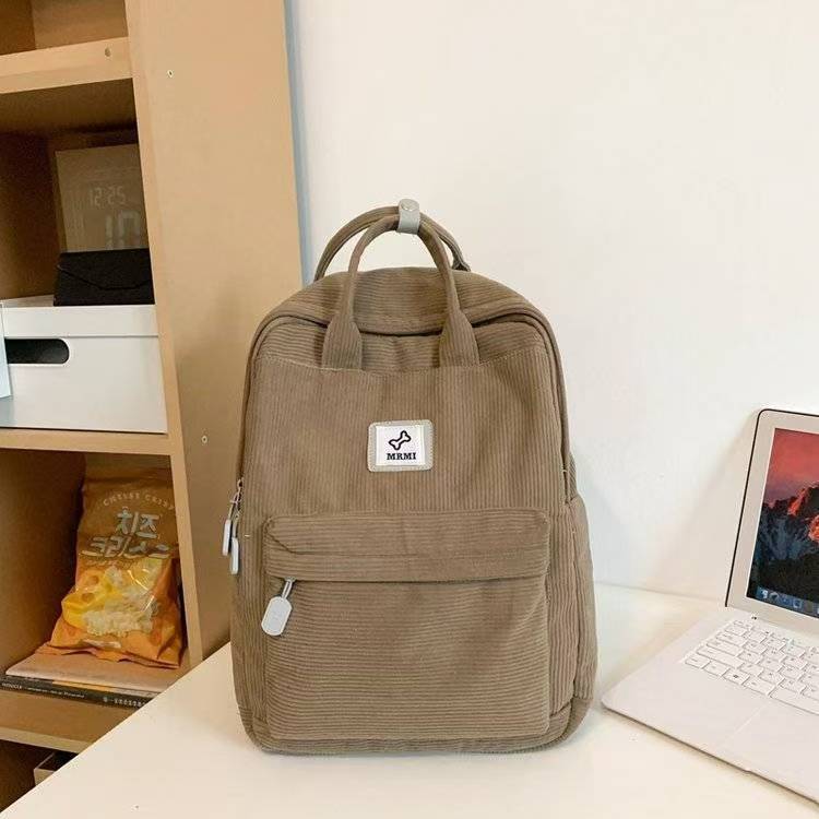 College Student Retro Hand-carrying Backpack Simple Fashion Backpack