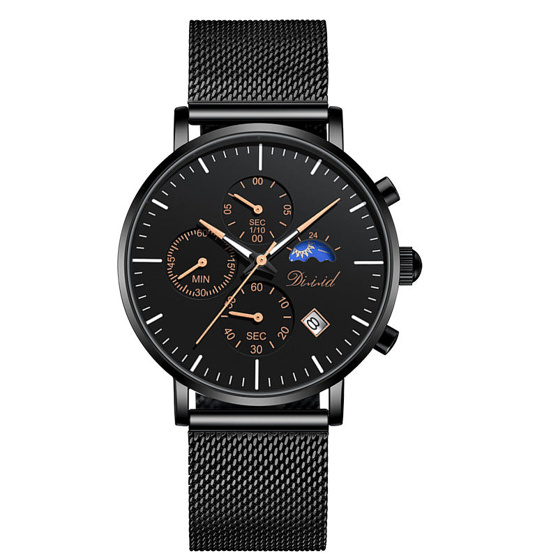 Student Male Multifunctional Men's Watch Sports Luminous Waterproof