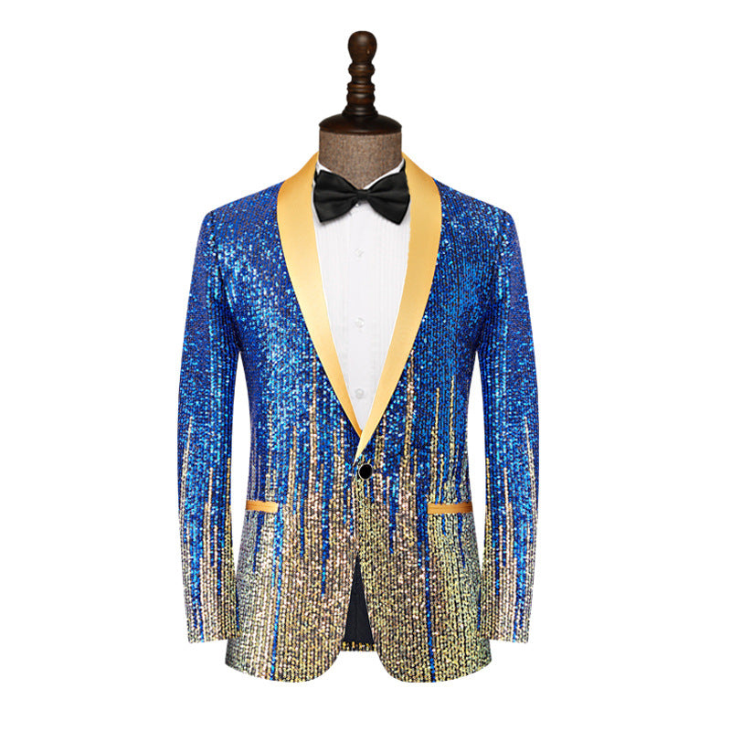 Stage Performance Host Catwalk Suit
