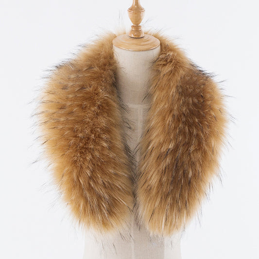 Bib Down Jacket Hat Strip Coat Collar