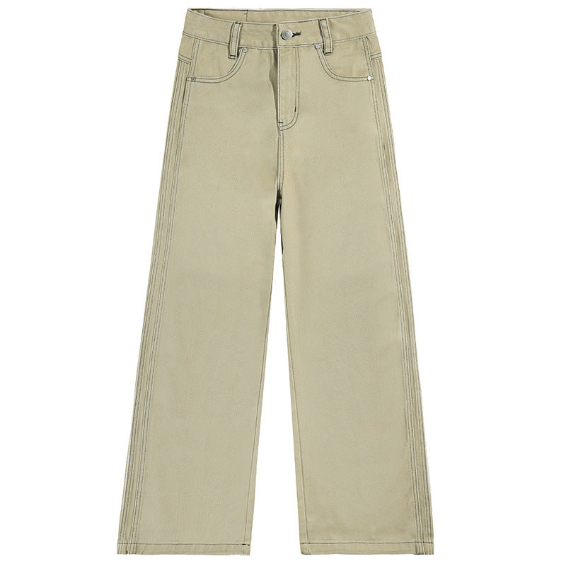 Fashion Women's Loose Straight Long Pants