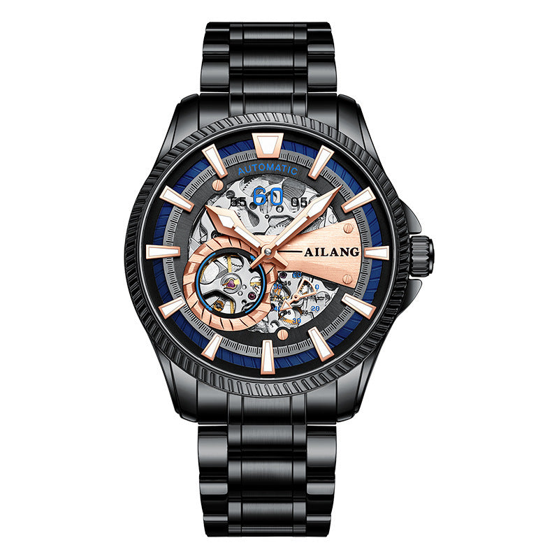 New Hollow Automatic Mechanical Watch Men's Watch Waterproof Fashion Watch