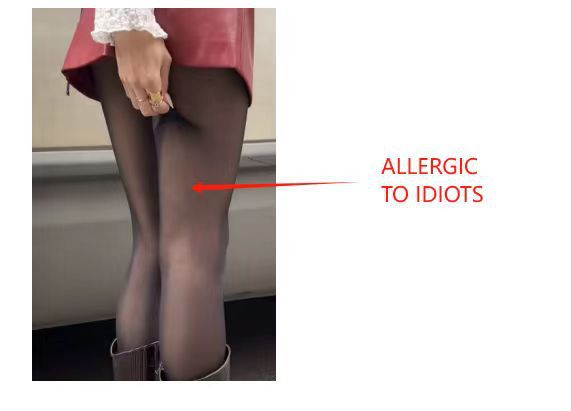 Summer Black Thin Style Ribbon Letter Flocking Stockings