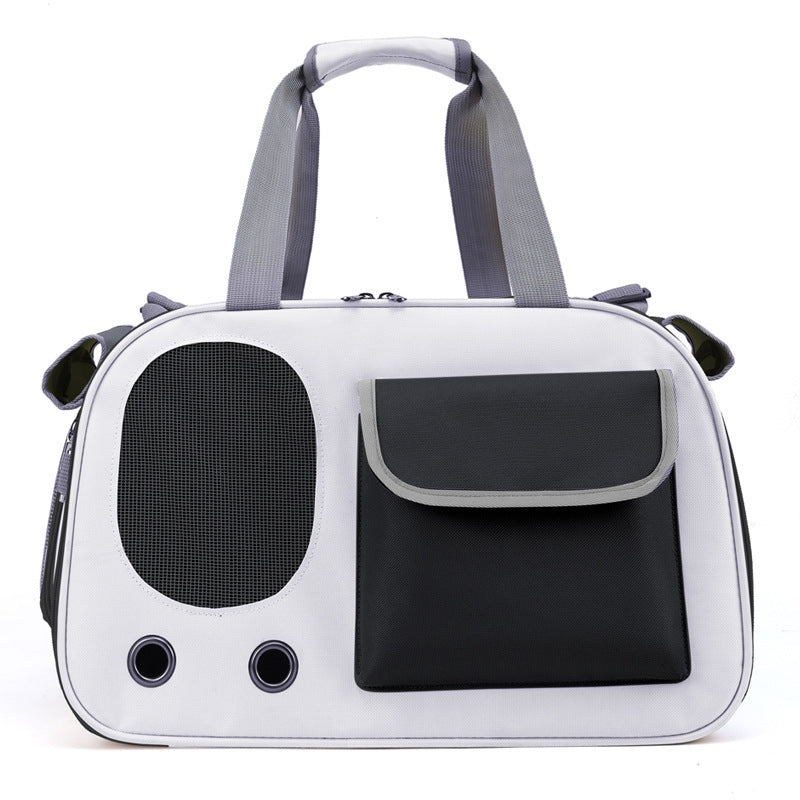 Portable Large Capacity Foldable Single Shoulder Pet Bag