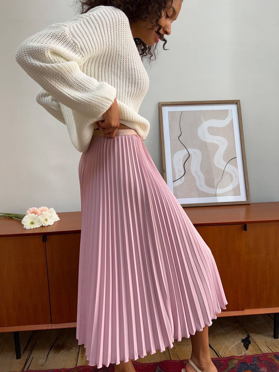 Women's Casual Versatile Pleated Organ Skirt
